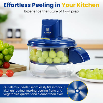 Automatic Grape Peeler Machine – Powerful Garlic & Cherry Tomato Peeler, Cord...