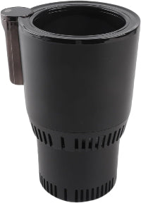 2-In-1 Car Cup Warmer Cooler, Smart Car Cup Mug Holder Auto Car Cooling and Heating Cup Holder Car Tumbler Holder Practical Car Refrigerator Cooler Insulation Drink Cooler Cup (Black)