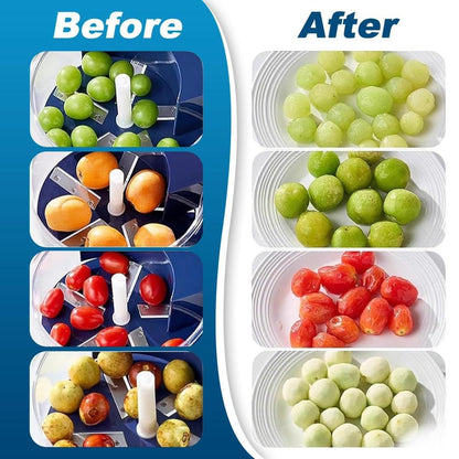 Automatic Grape Peeler Machine – Powerful Garlic & Cherry Tomato Peeler, Cord...